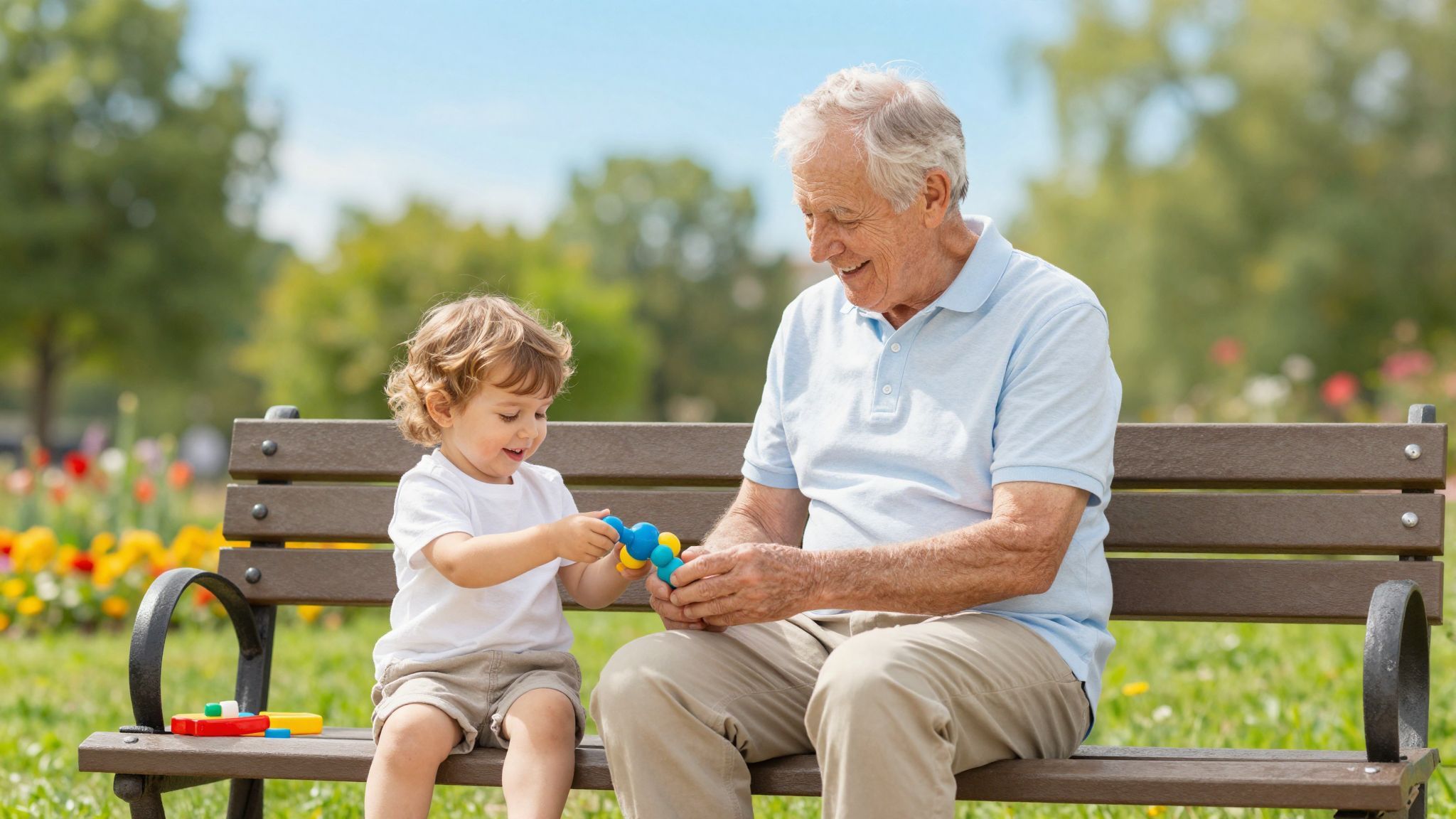 A nagyszülők példája formálja a gyerekek viselkedését.