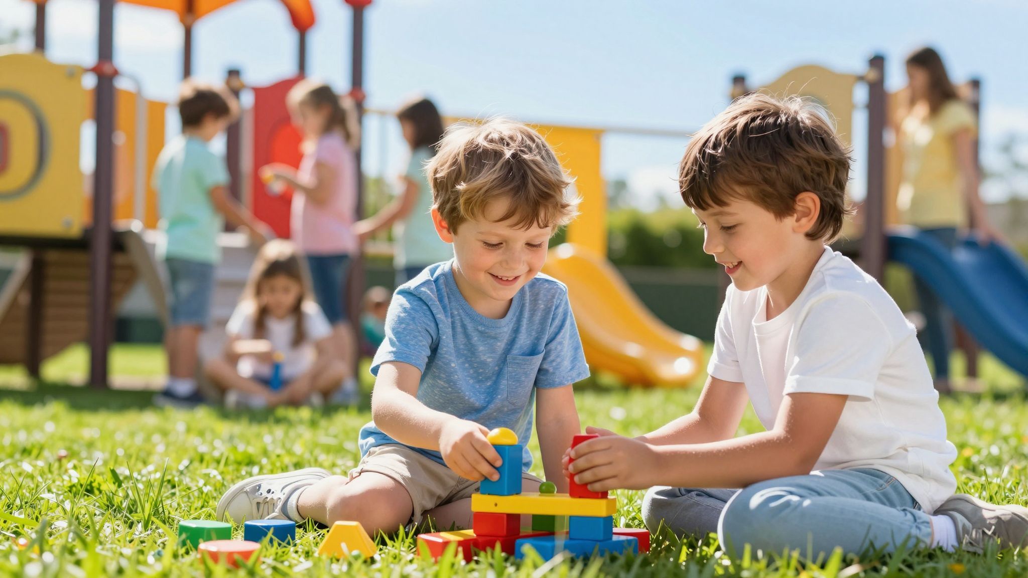 A kortárs kapcsolatok erősítik a gyerekek erkölcsi fejlődését.