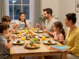 A közös vacsorától az esti meséig: A családi szokások biztonságot adó ereje