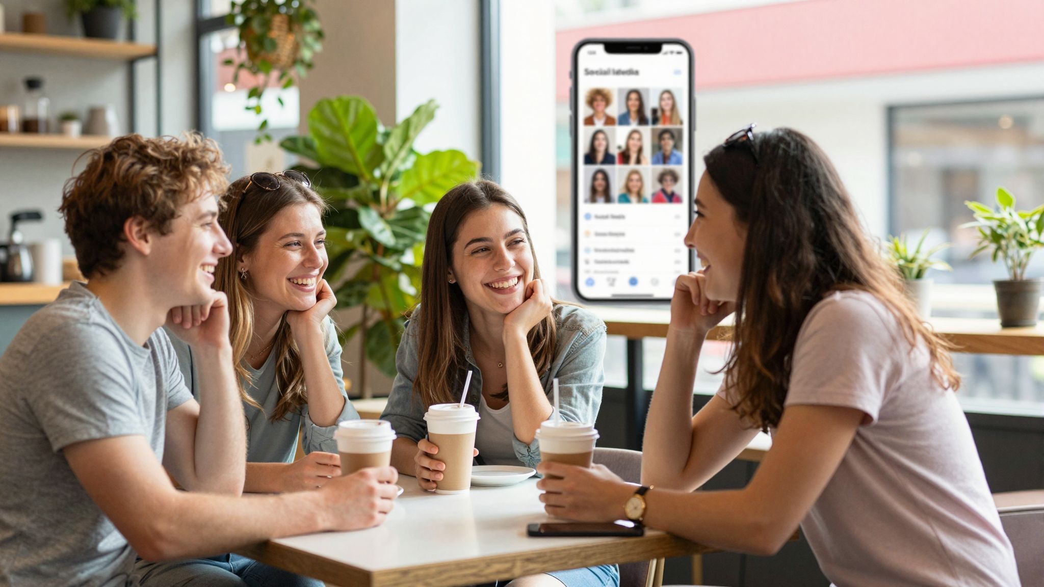 A közösségi média torzítja a valóságos életképet mindannyiunk számára.