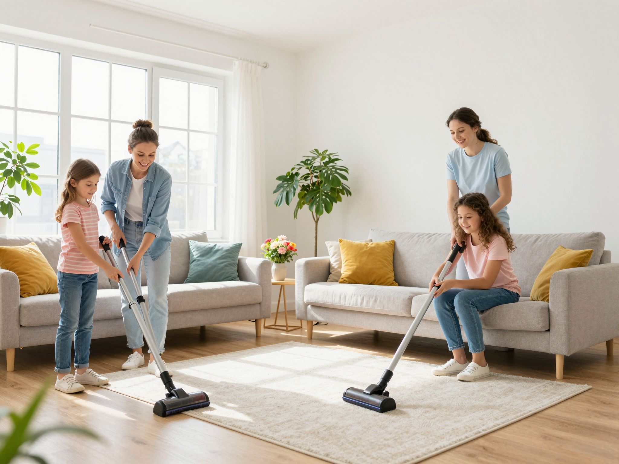 A tiszta lakás csökkenti az allergiás tüneteket.