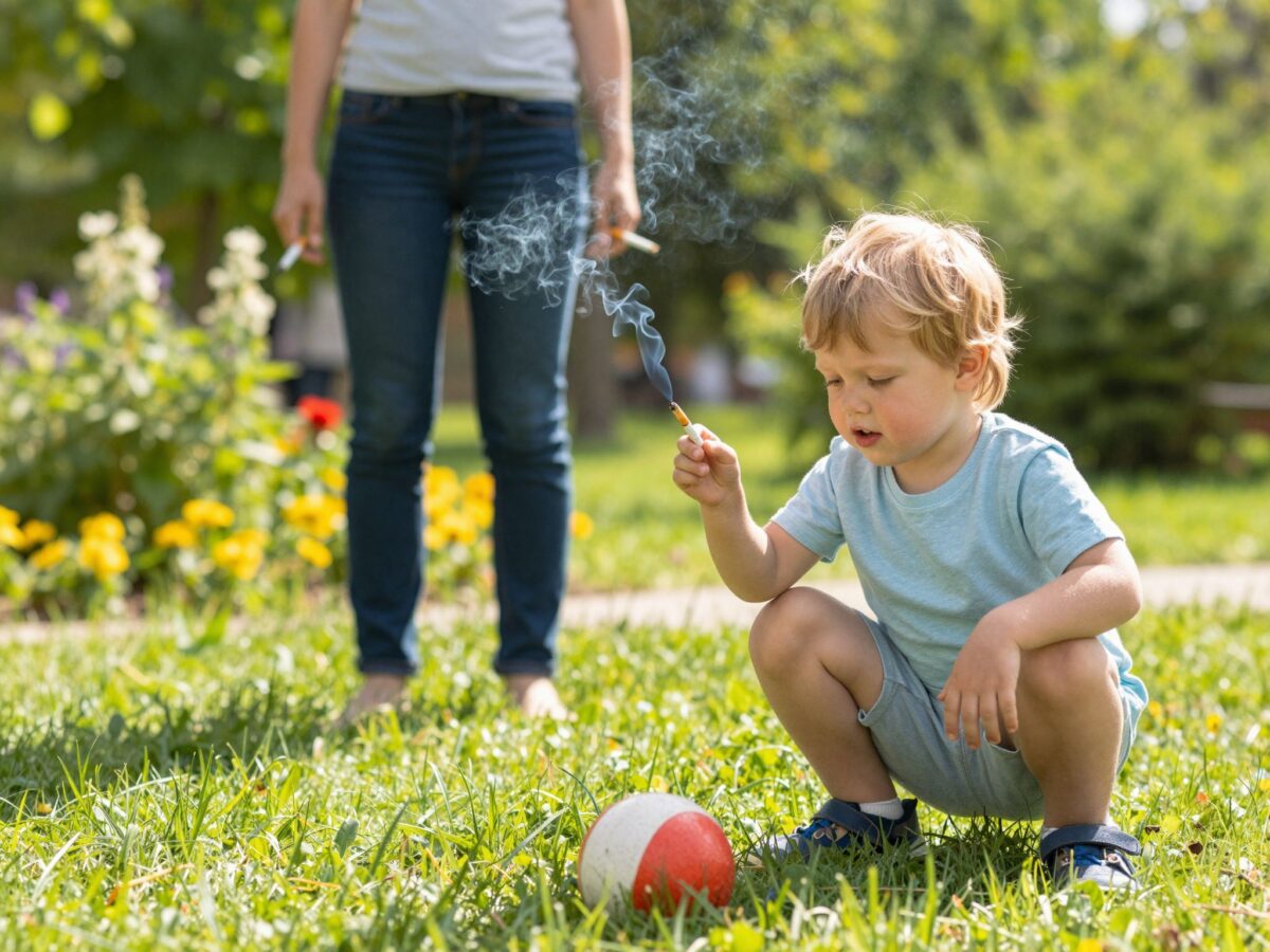 A láthatatlan méreg: hogyan károsítja a gyerek egészségét a passzív dohányzás?