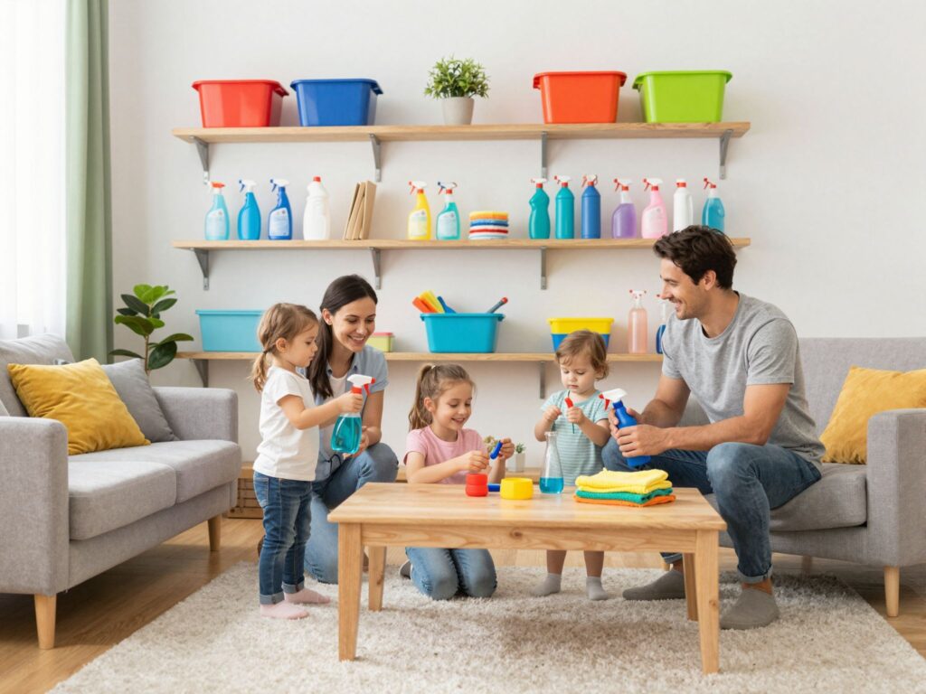 A leggyakoribb otthoni balesetek megelőzése: a veszélyes tárgyak biztonságos tárolása