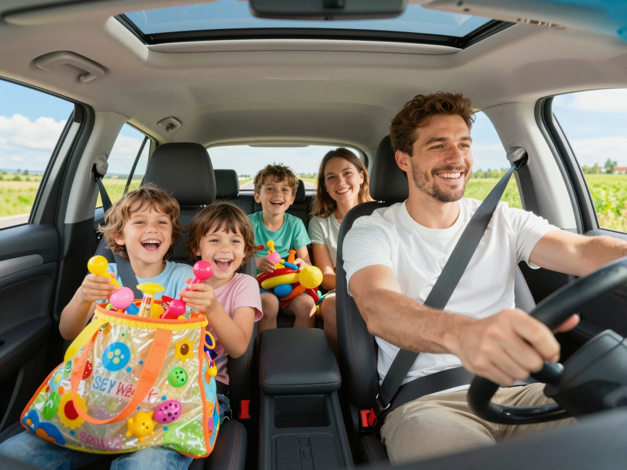 A bűvös táska játékai meglepetésekkel szórakoztatják a gyerekeket.