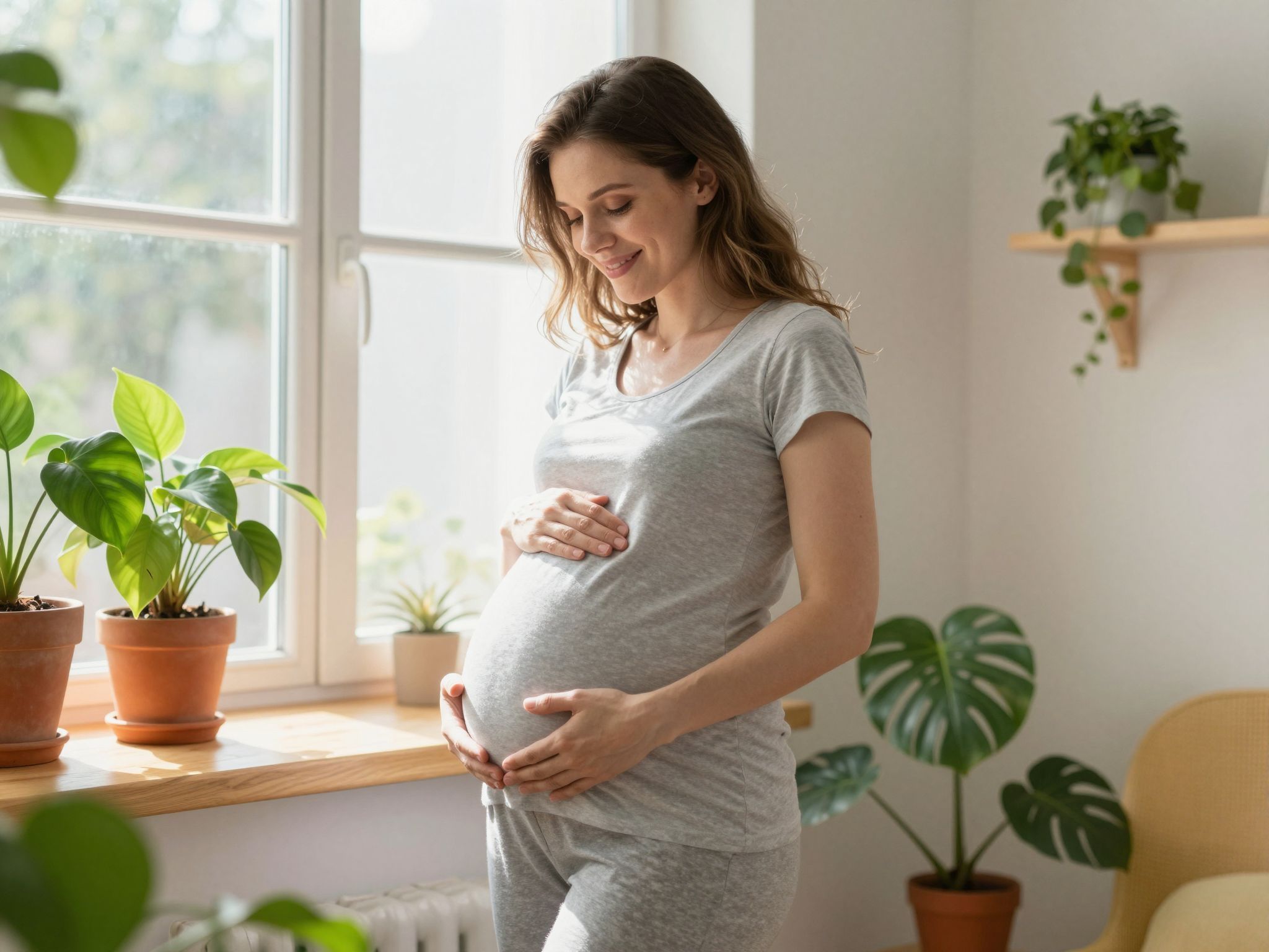 A terhesség alatt a mellek feszülése nem mindig jelentkezik.