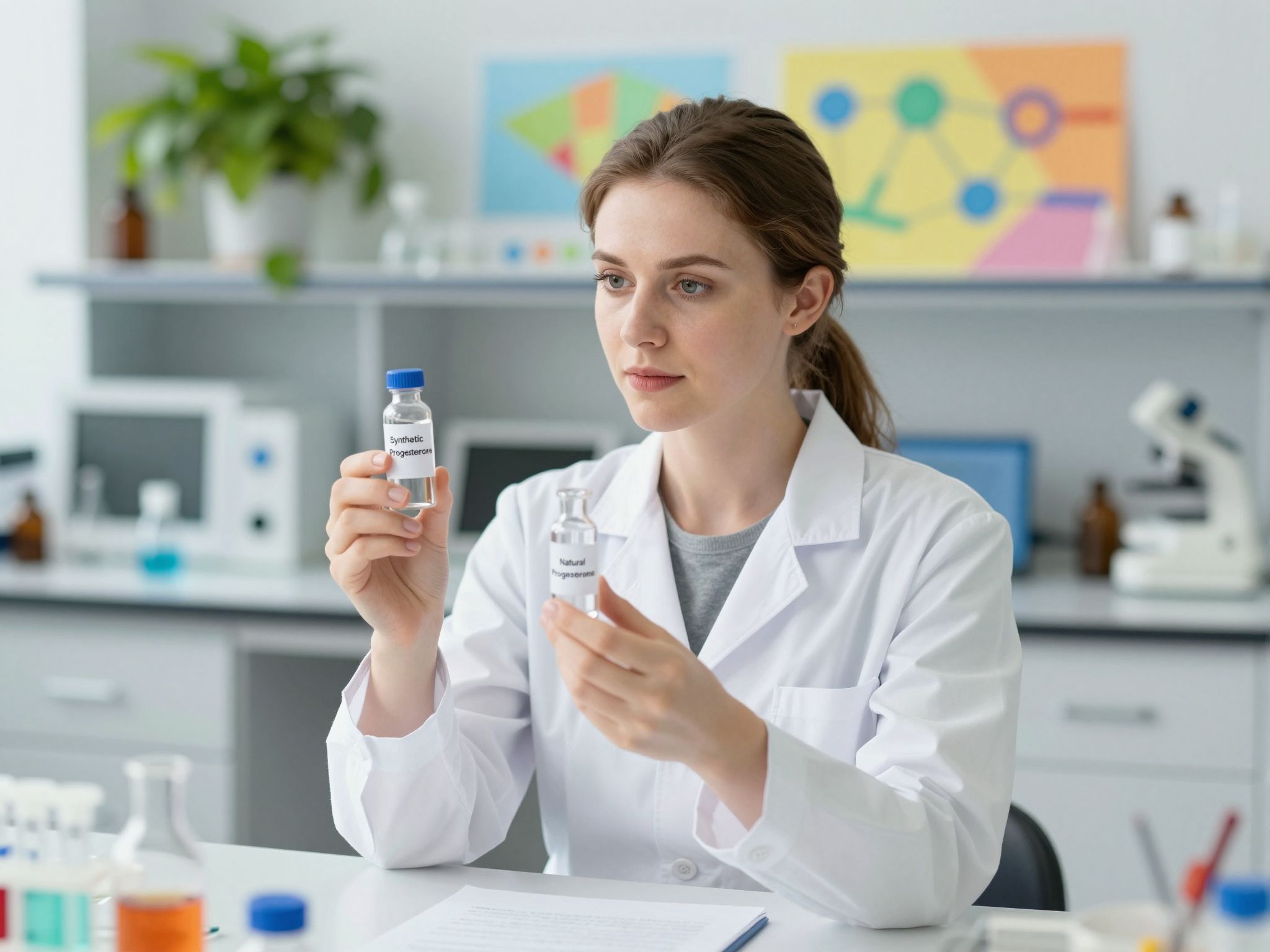 A természetes progeszteron jobban hasznosul a szervezetben.