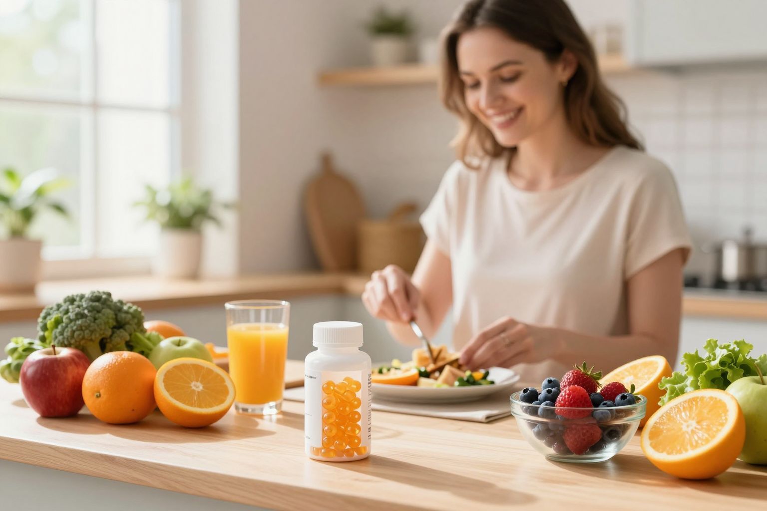 A multivitaminok segítik a gyors regenerálódást szülés után.