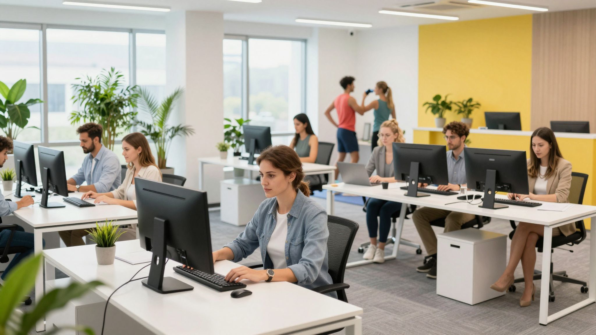 A prémium szektorban a hibrid munkaerő népszerűsége nő.