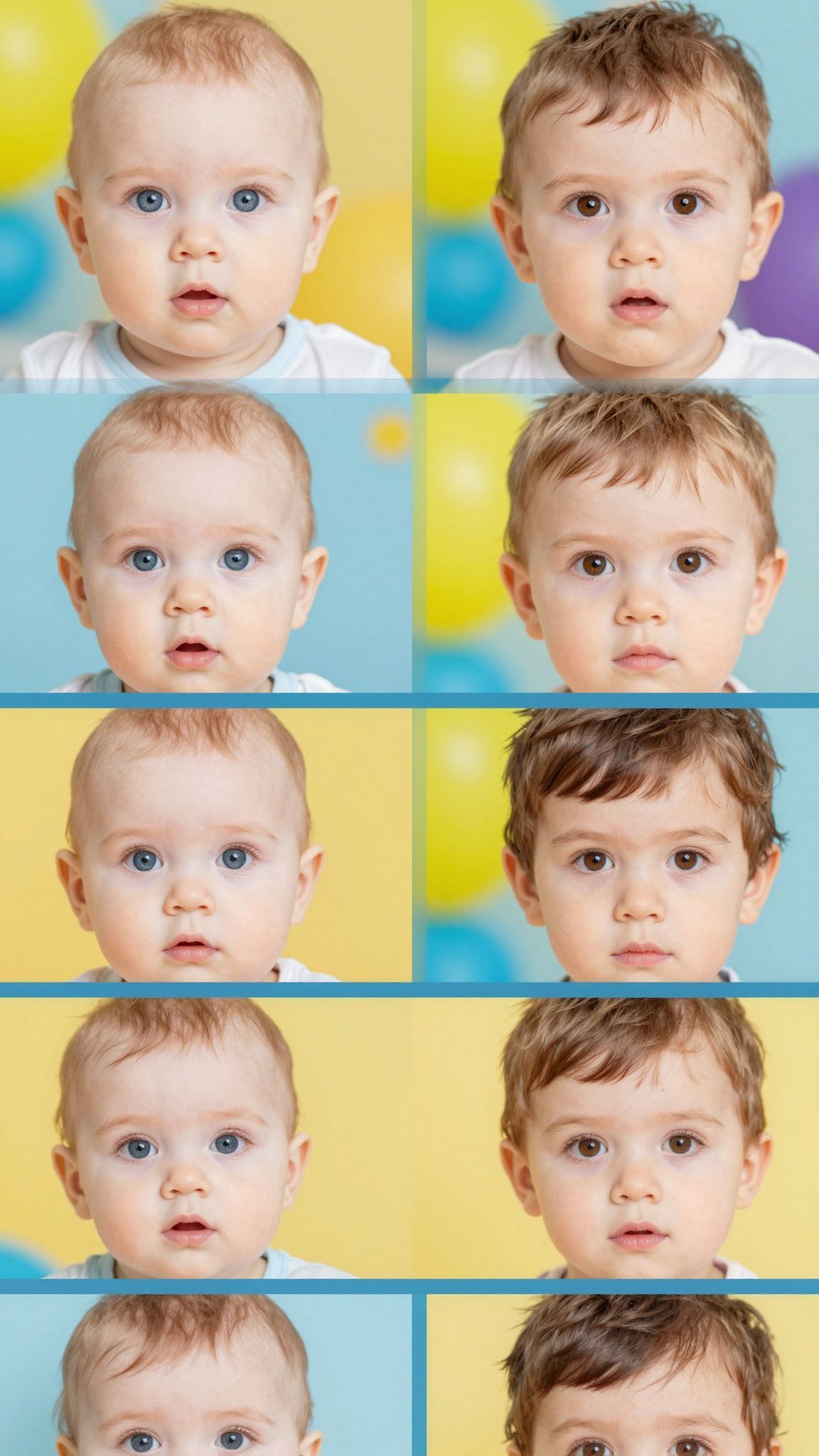 A gének és környezet közötti kölcsönhatás alakítja a szemszínt.