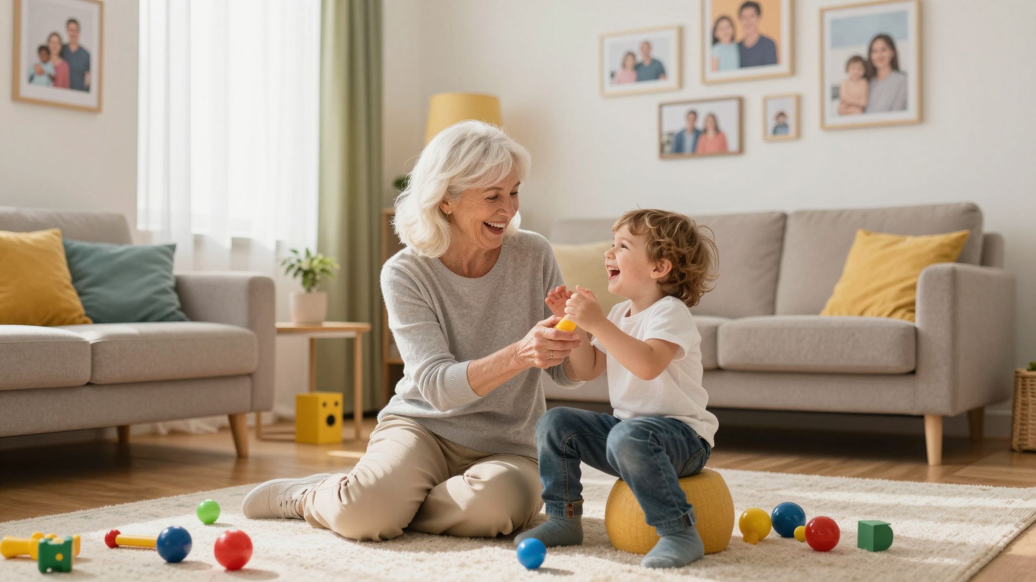 A nagyszülők érzelmi támogatása kulcsfontosságú a családban.