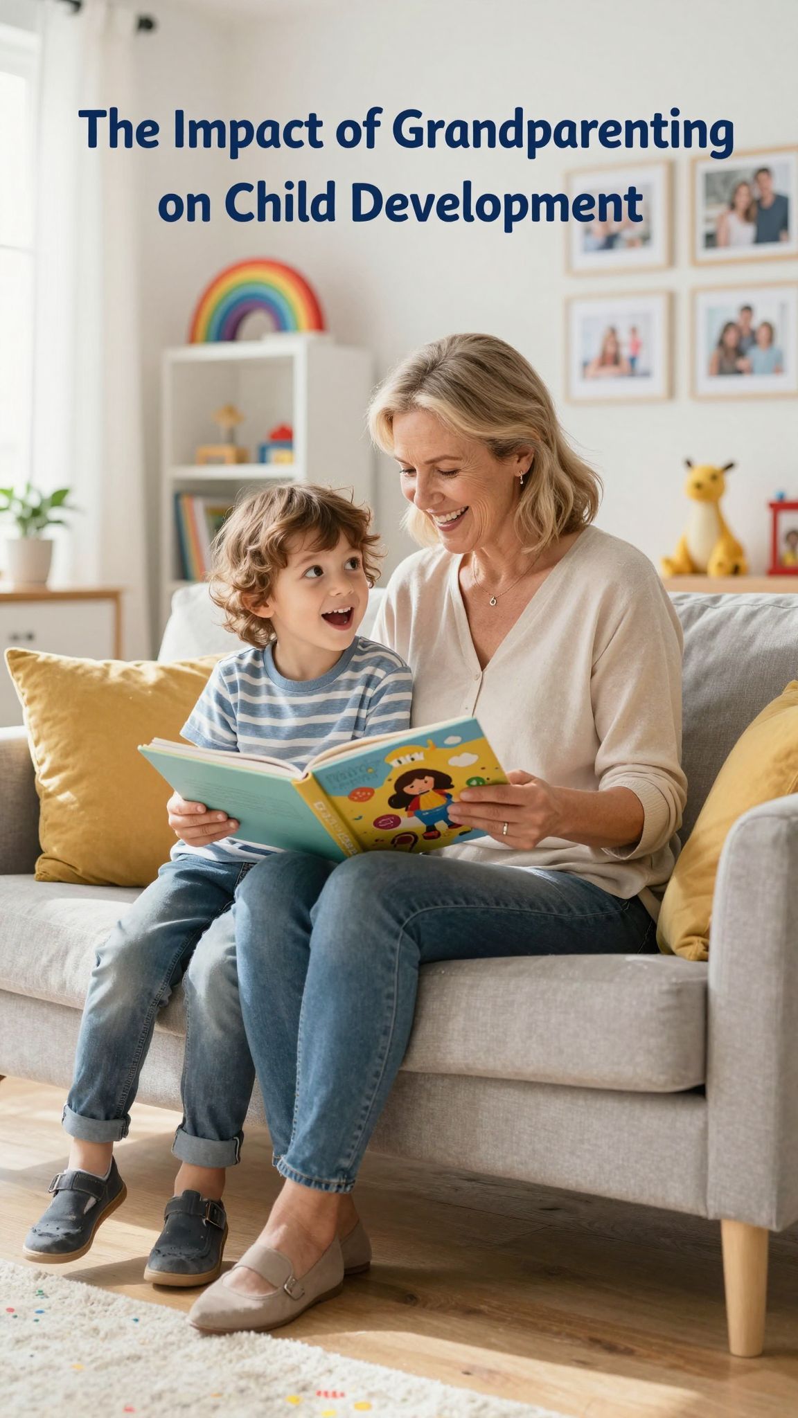 A nagyszülők pozitívan befolyásolják a gyerekek érzelmi fejlődését.