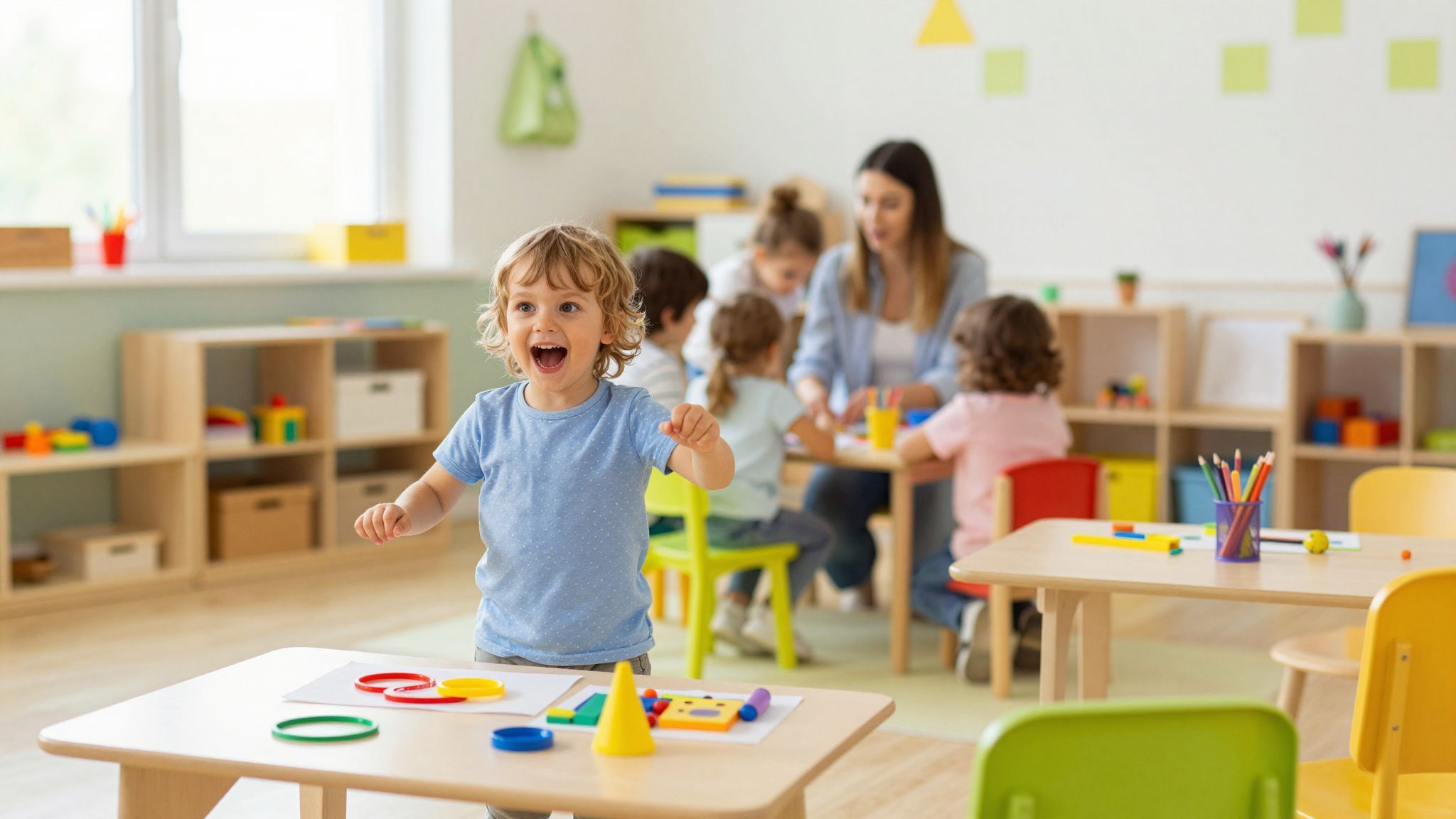 A napirend változása pozitívan befolyásolja a gyermek alvását.