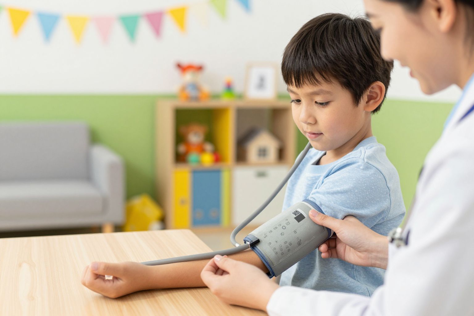 A vérnyomás növekedése összefügg a testi fejlődéssel.