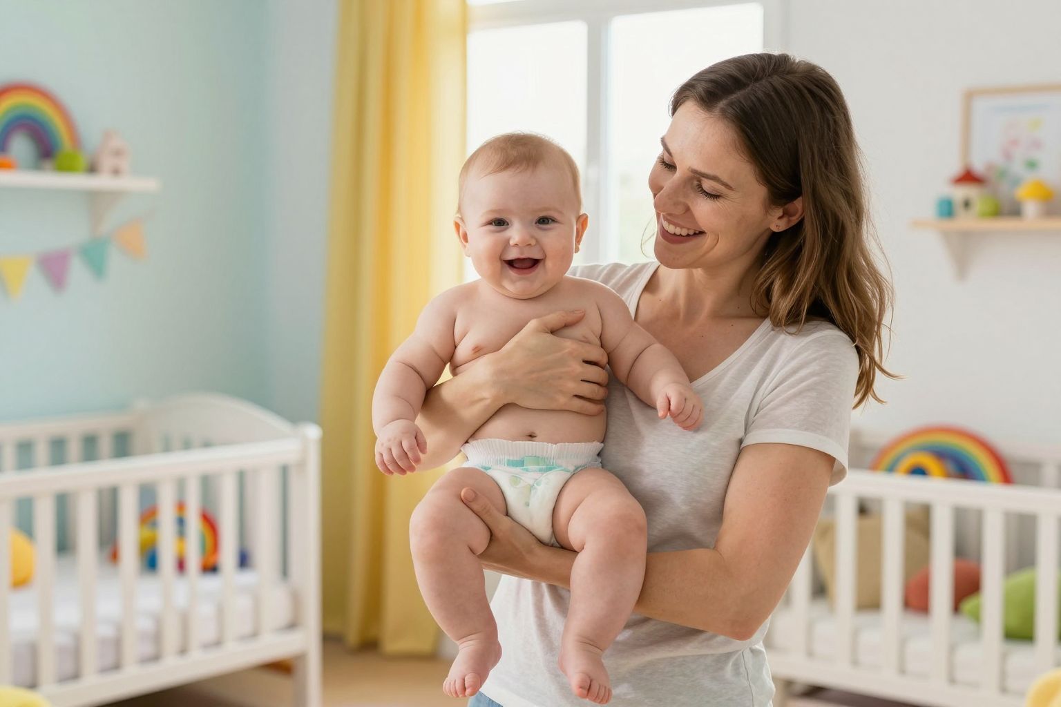 A pelenkatartalom figyelése fontos a baba komfortérzetében.