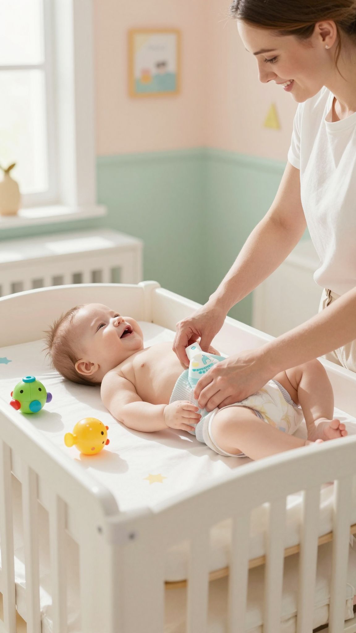 A megfelelő pelenka kiválasztása segíthet a bőr irritációjában.