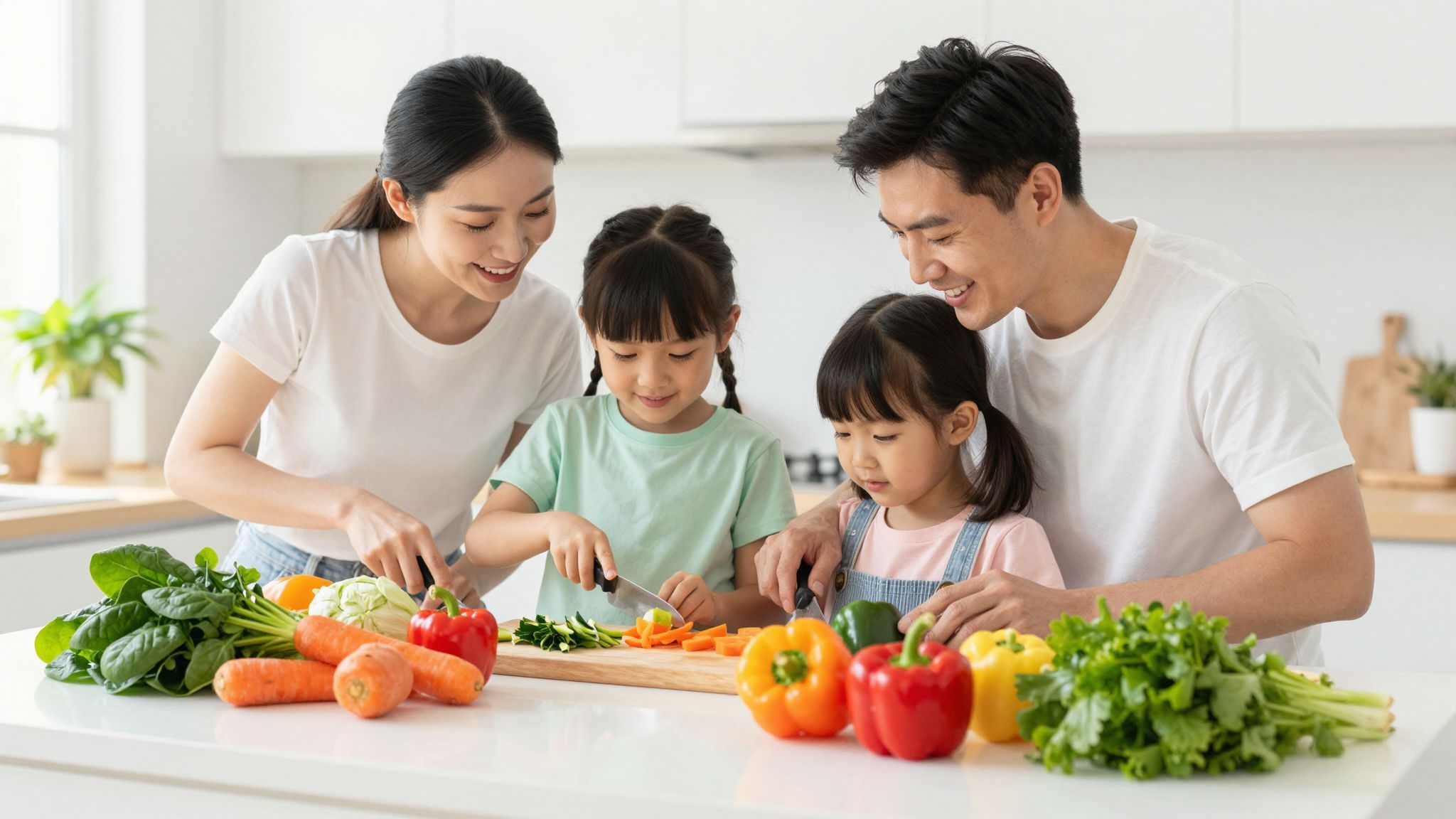 A rejtett zöldségek segítik a gyerekek egészséges étkezését.