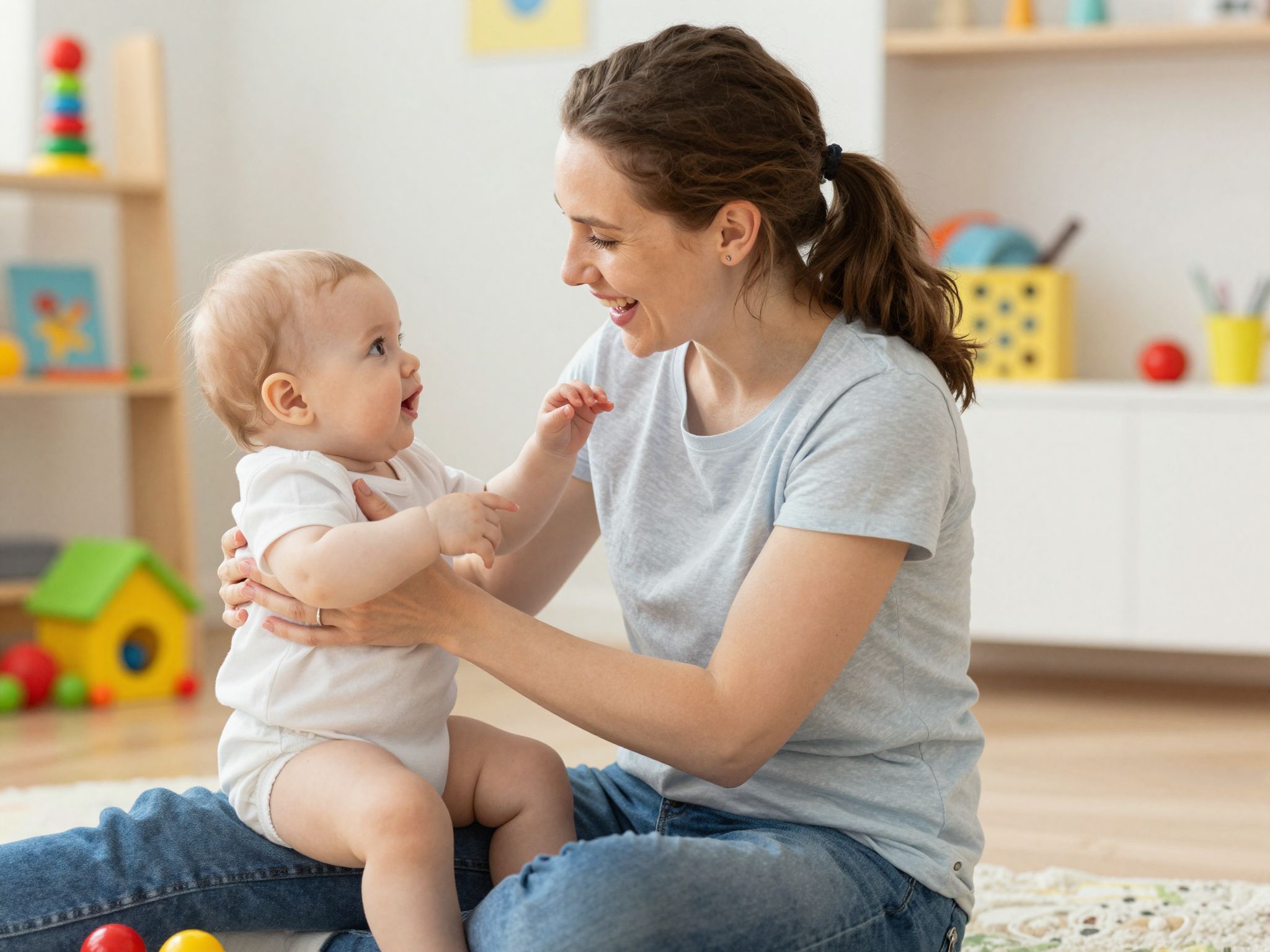 A dajkanyelv segíti a statisztikai nyelvtanulást.