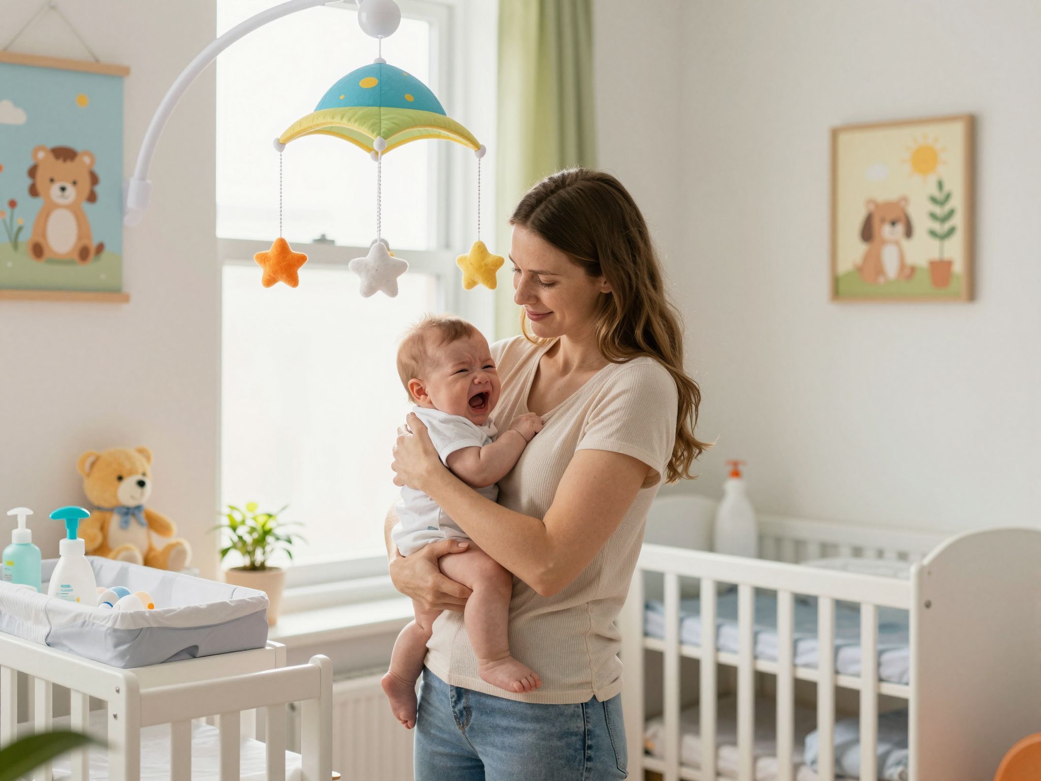 A túlérzékeny csecsemők könnyebben reagálnak a külső ingerekre.