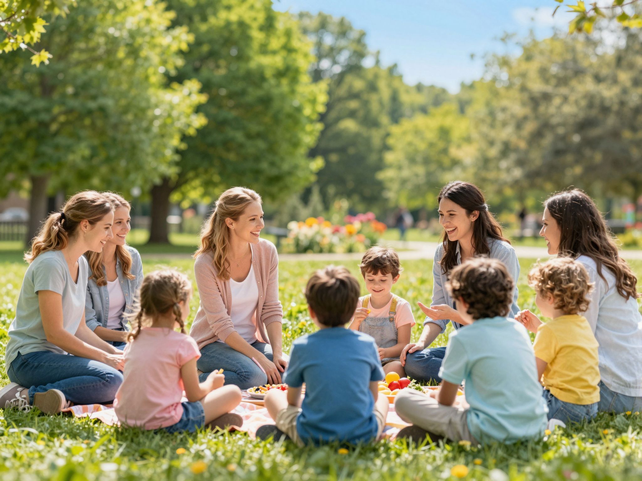 A közösségi támogatás erősíti az anyák lelki egészségét.