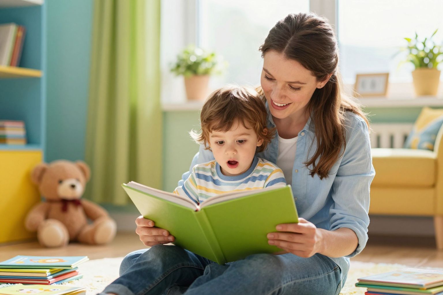 A szülői türelem támogatja a gyerekek fejlődését.