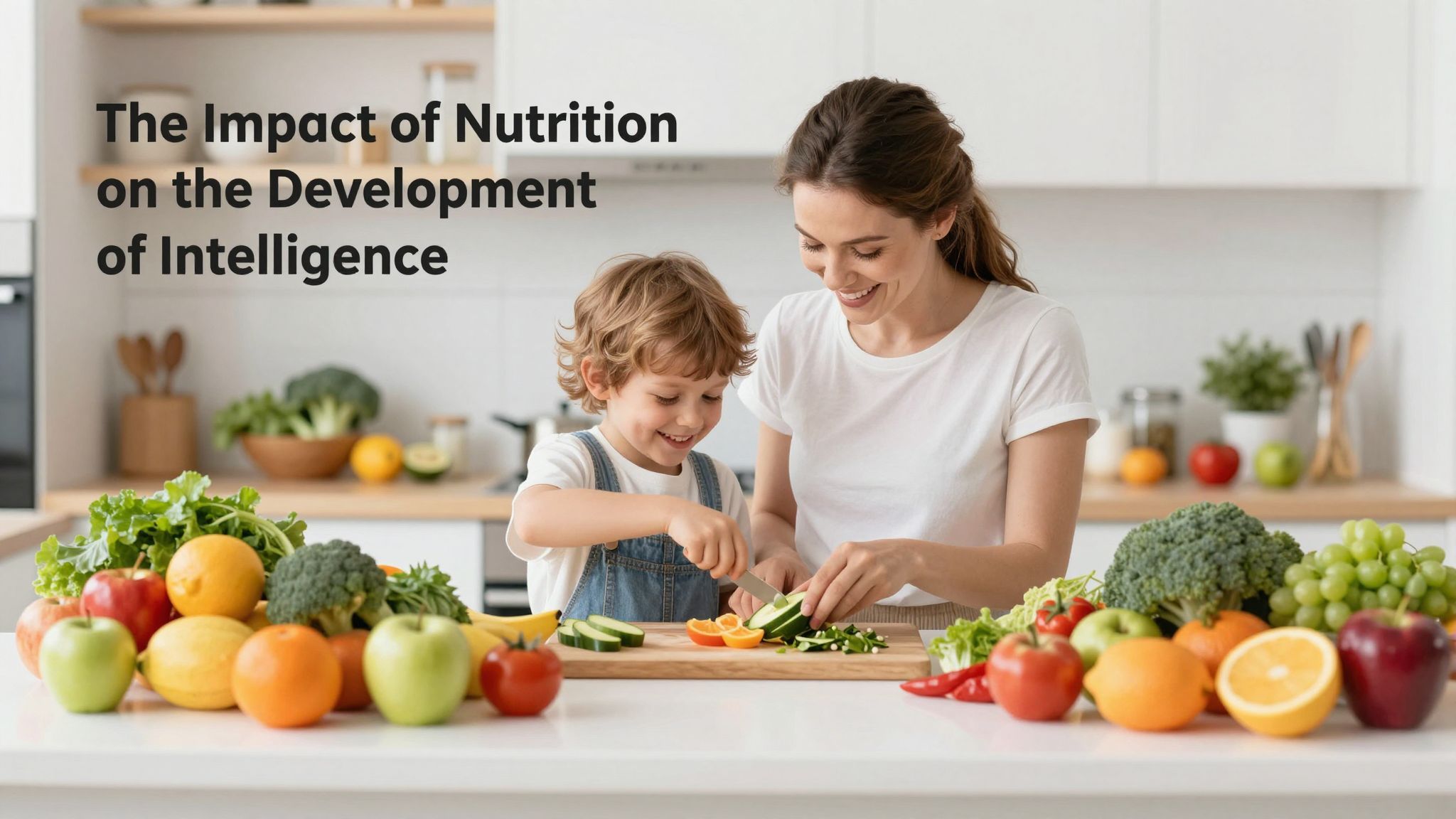 A megfelelő táplálkozás serkenti az agy fejlődését.