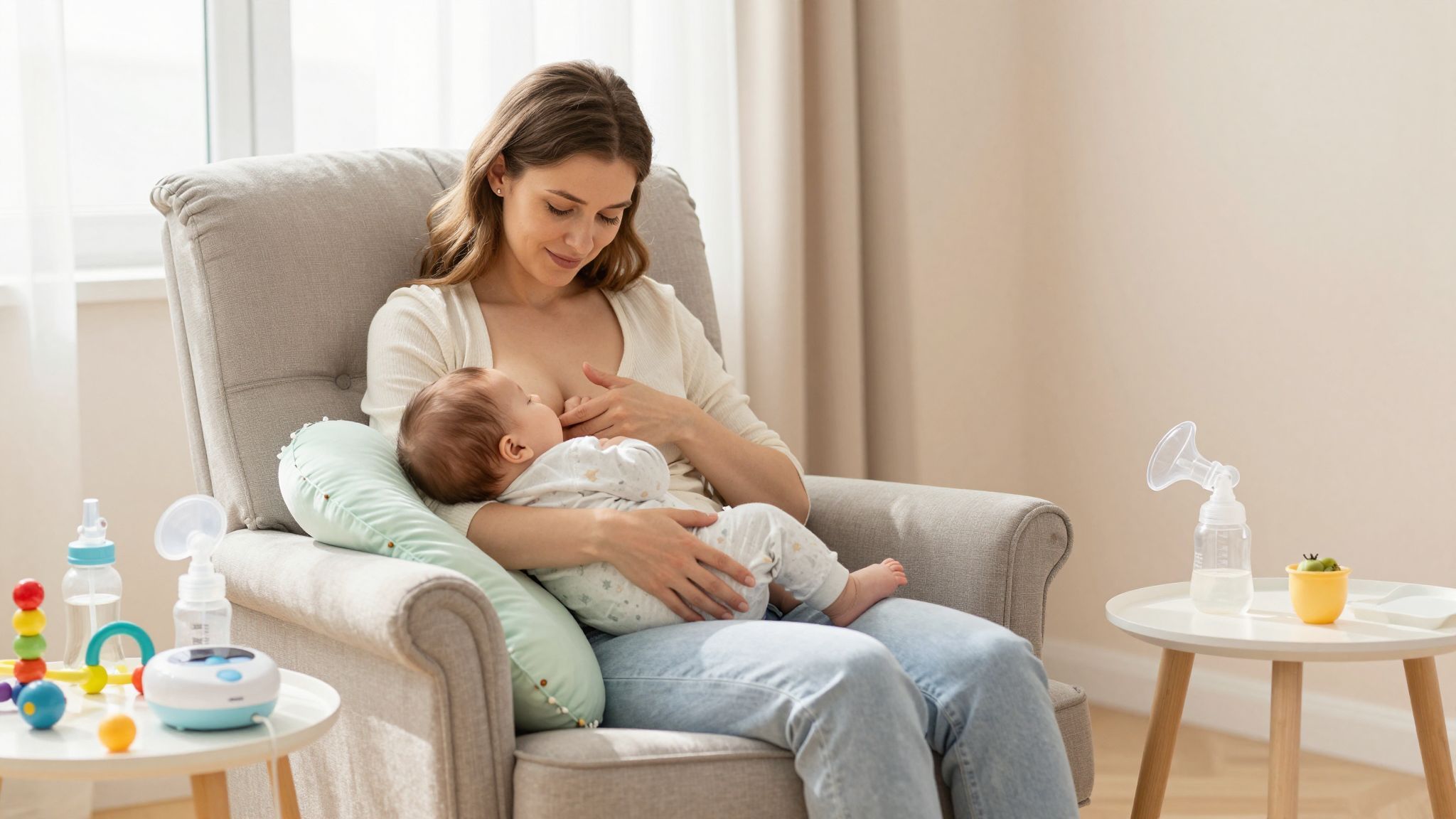 A modern eszközök segítenek a szoptatás támogatásában.