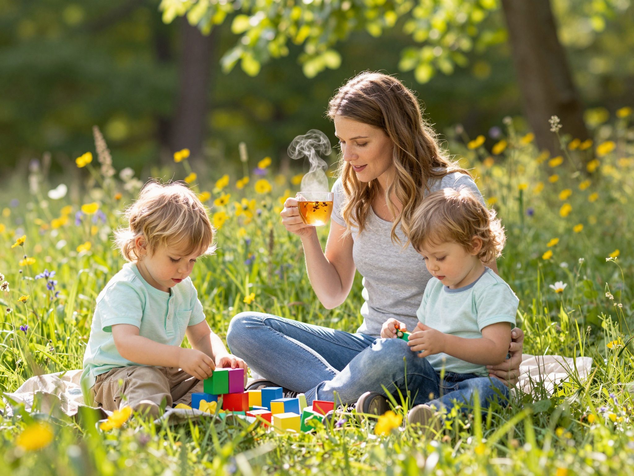A természet jótékony hatása segít a stressz csökkentésében.