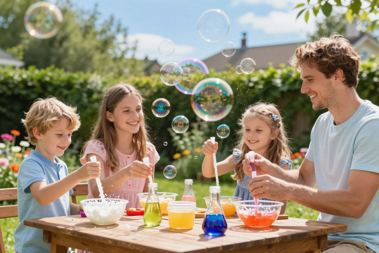 A környezetbarát buborékfújók természetes összetevőkből készülnek.