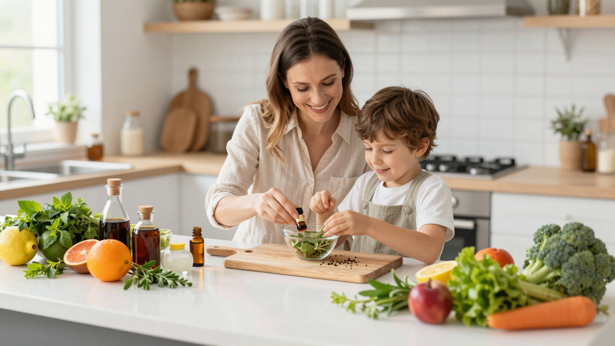 A gyakori gyógynövények hatékonyak megfázás ellen gyermekeknél.