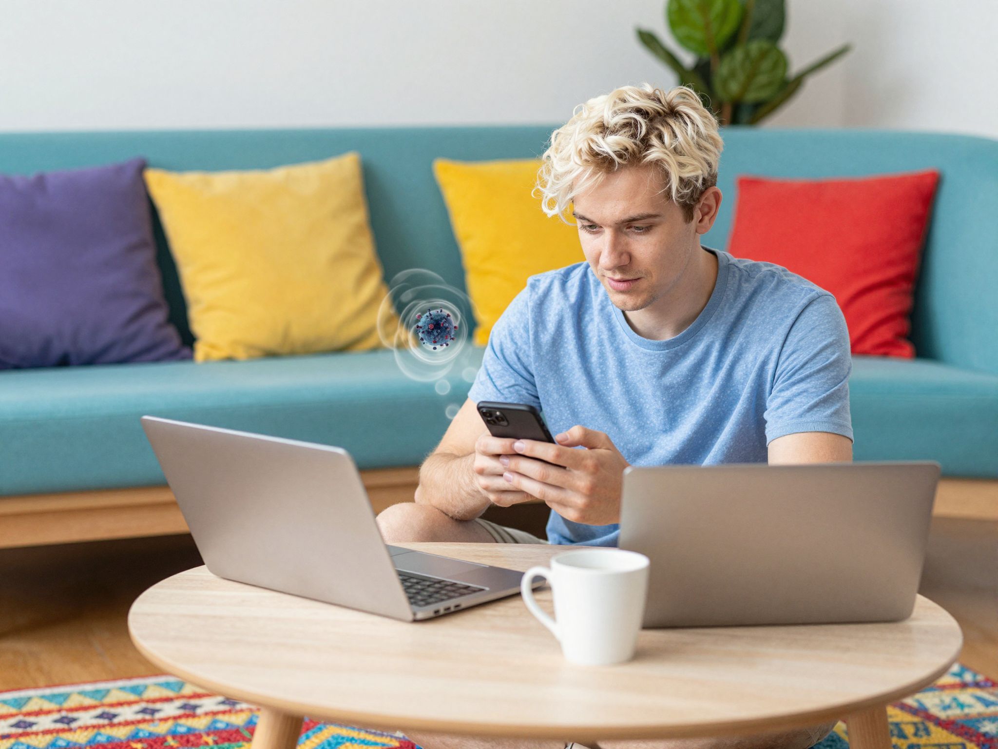 A textíliák hosszú ideig tárolják a vírusokat.