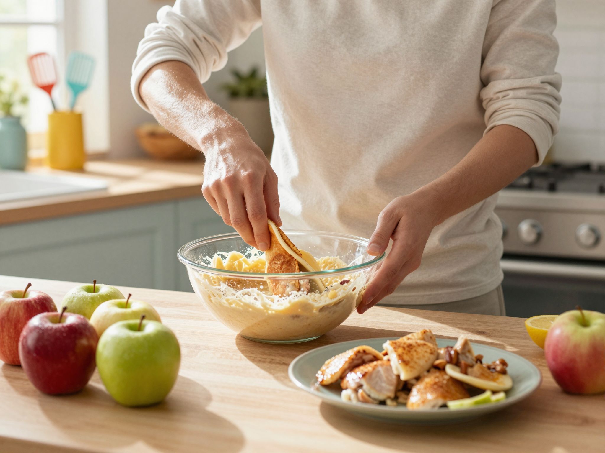 A palacsintatészta titka a jó lisztes keverés!