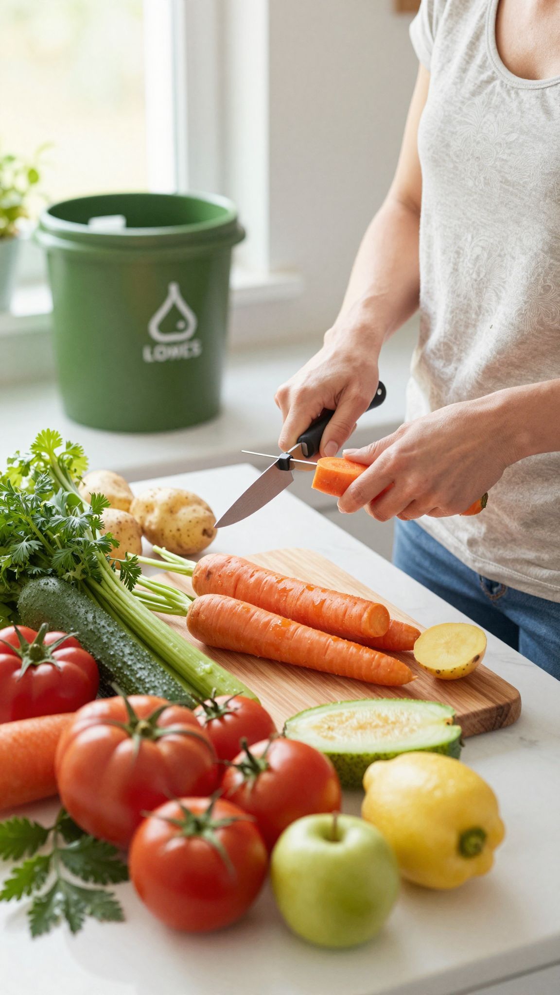 A zöldséghéj gazdag tápanyagokban, segít a fenntarthatóságban.