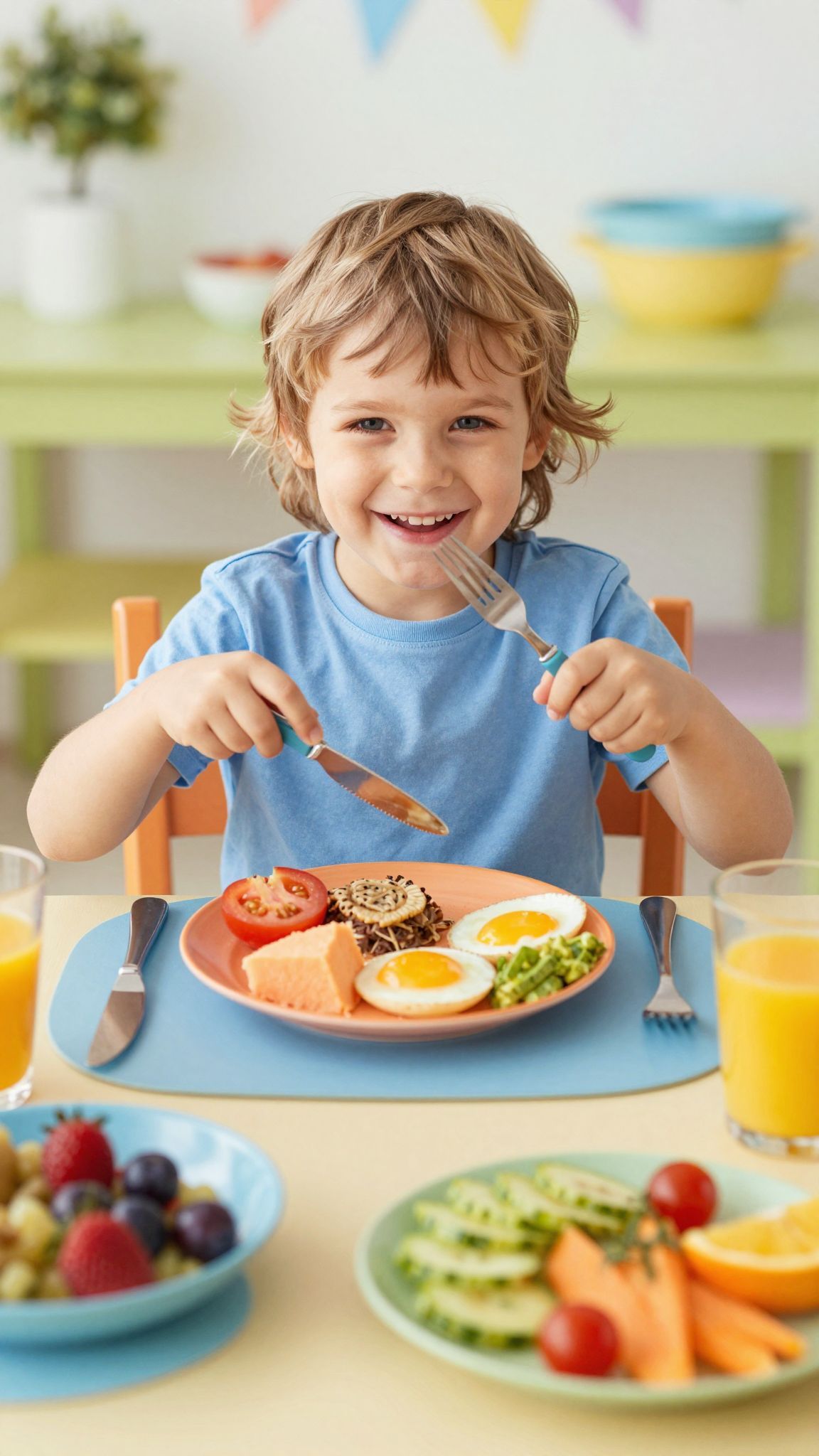 A gyerekek gyakran inkább kézzel szeretnek enni.