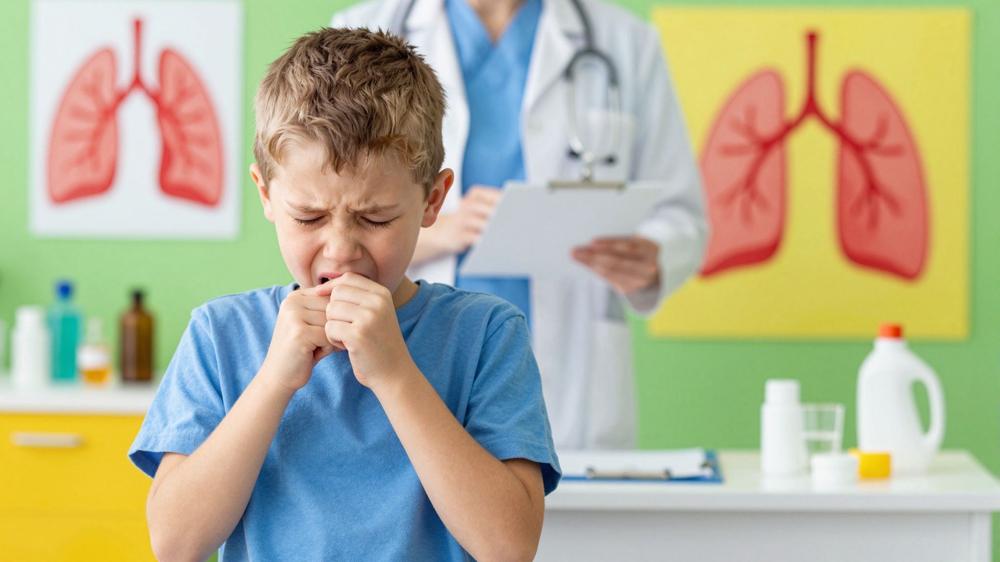 Rohamos köhögés esetén orvosi segítség javasolt.