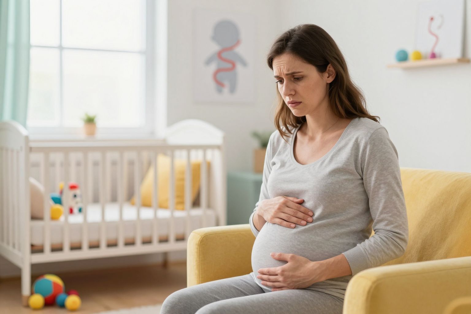 A köldökzsinór nyakra tekeredése szülési komplikációt okozhat.