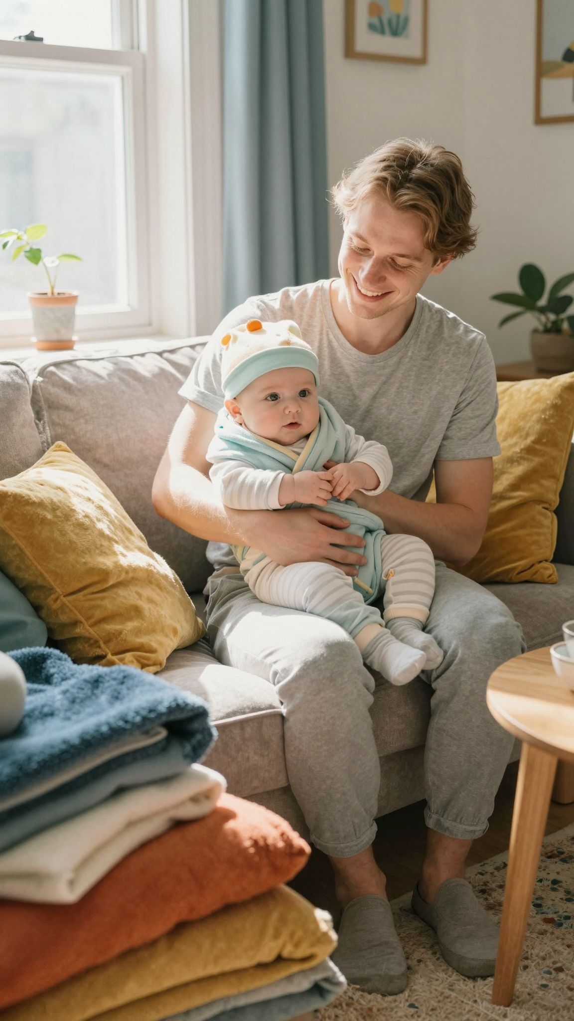 A megfelelő anyagú textíliák segítik a babák hőszabályozását.