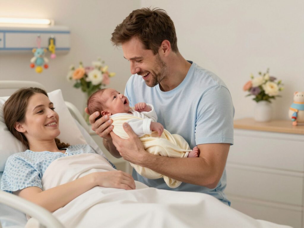 Apák a szülőszobán és utána: hogyan lehet aktívan bevonódni a gyermek életébe az első perctől?