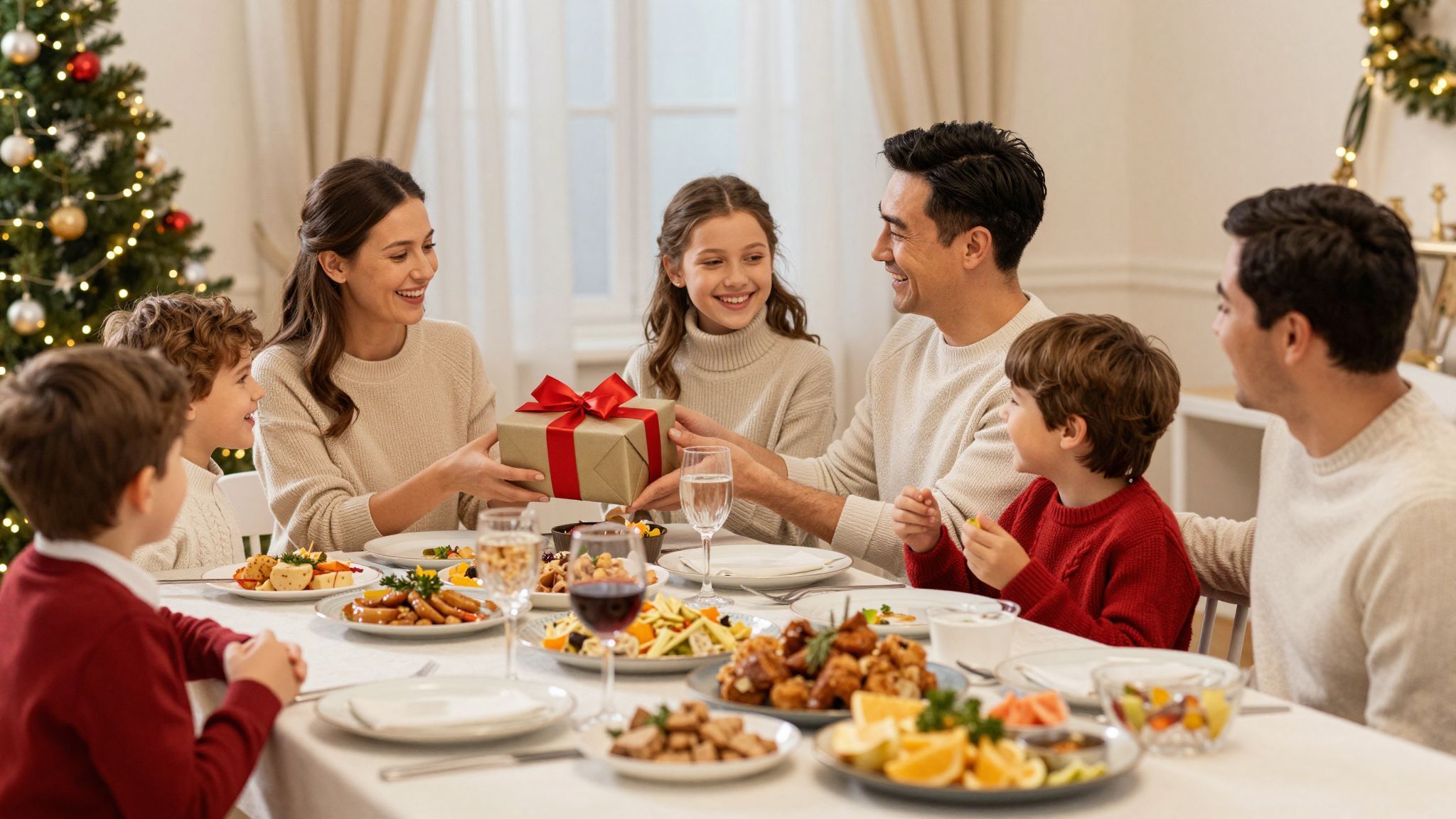 Az ajándékozás növeli a családi kötelékeket és örömöt hoz.