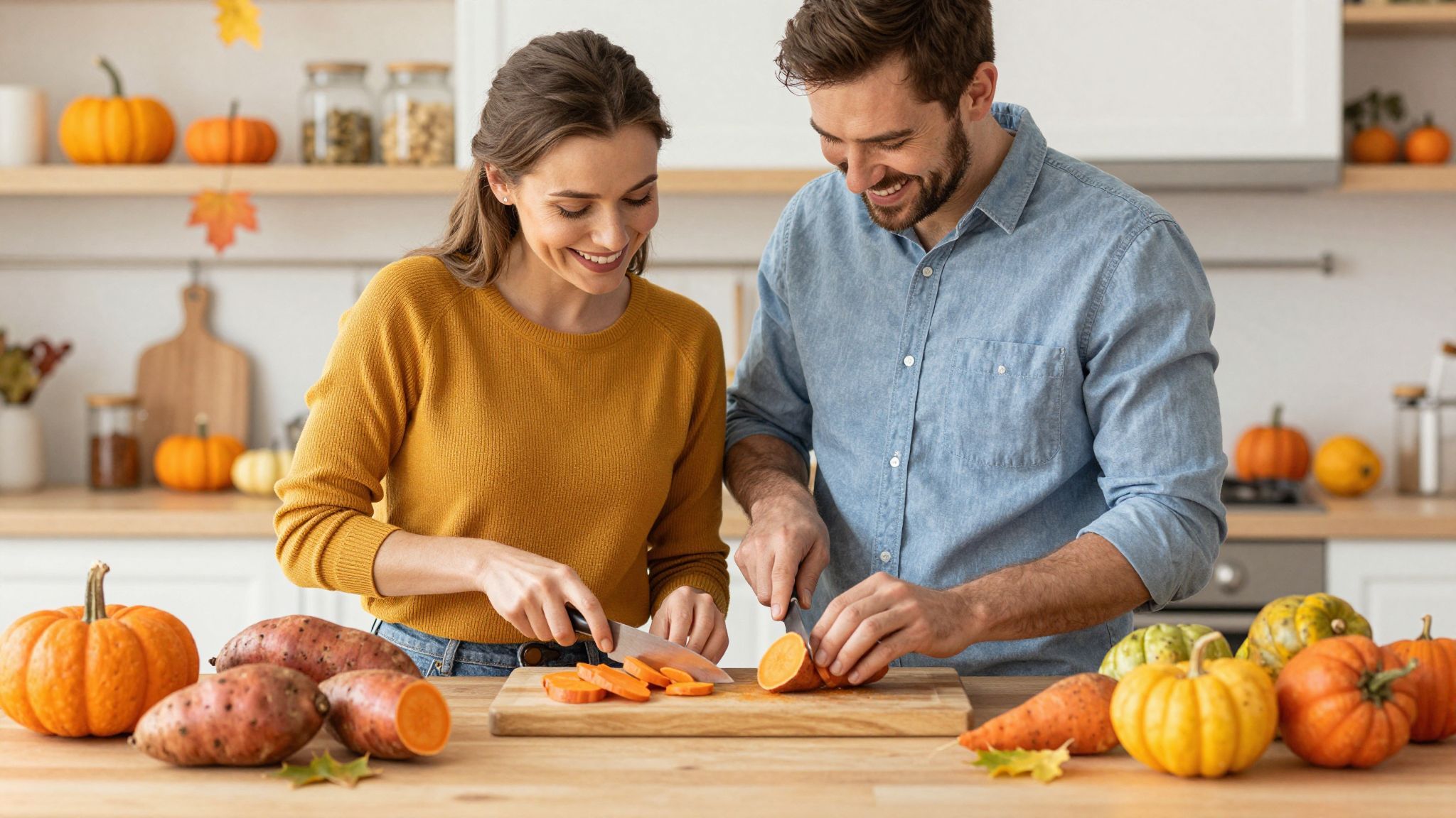 Az édesburgonya és sárgarépa vitaminjai támogatják a hormonokat.