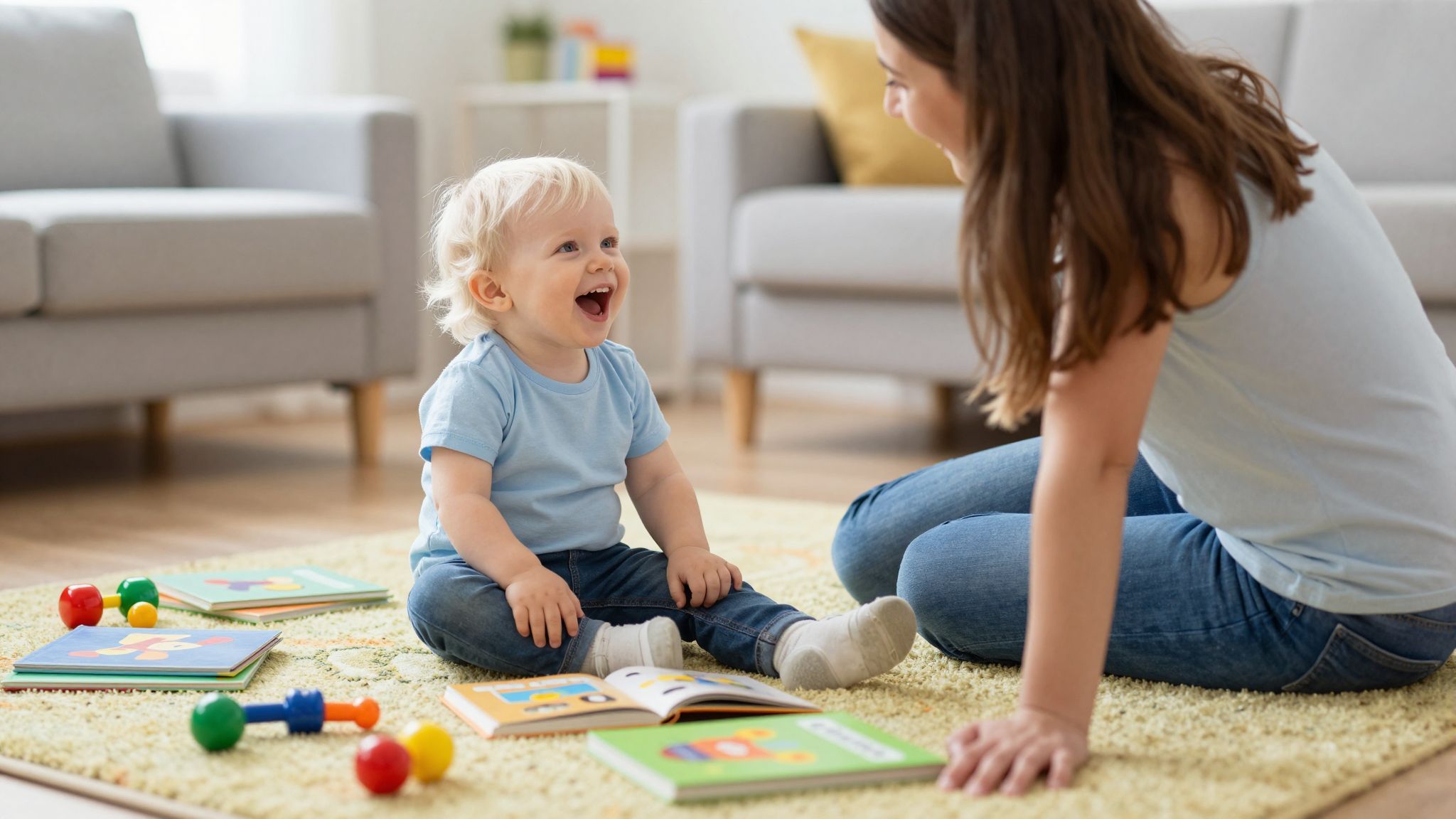 A gyermek első szava örökre emlékezetes pillanat.