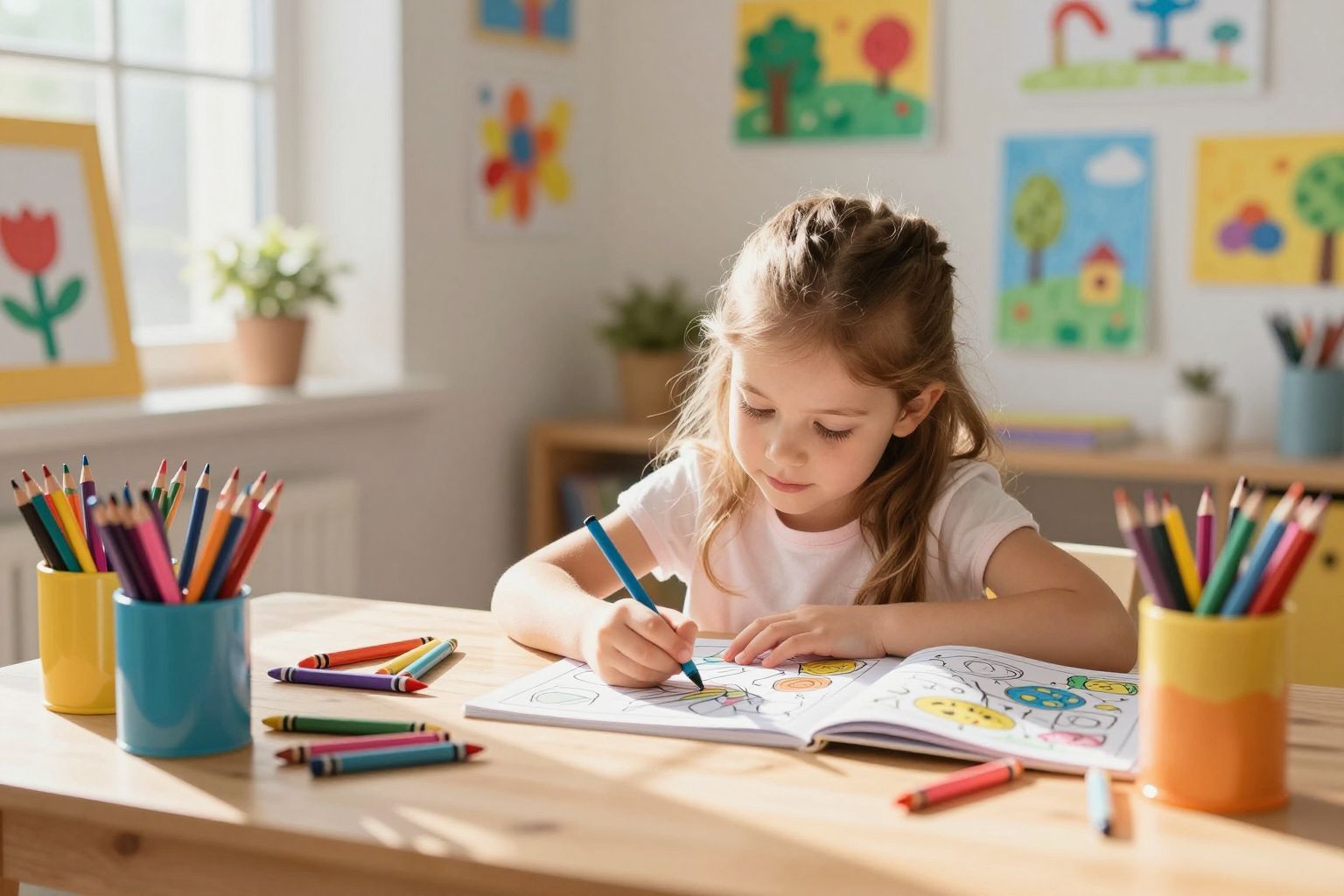 Az eszközök kiválasztása befolyásolja a színezés élményét.