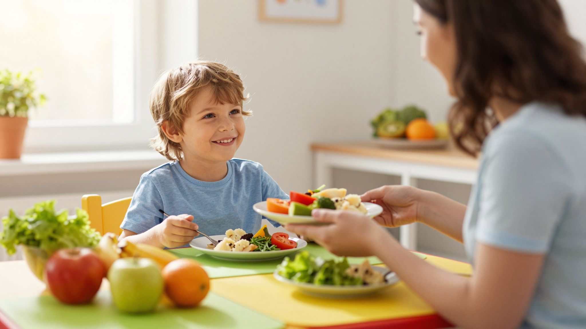 Az egészséges étrend segíti a gyógyulást afták esetén.