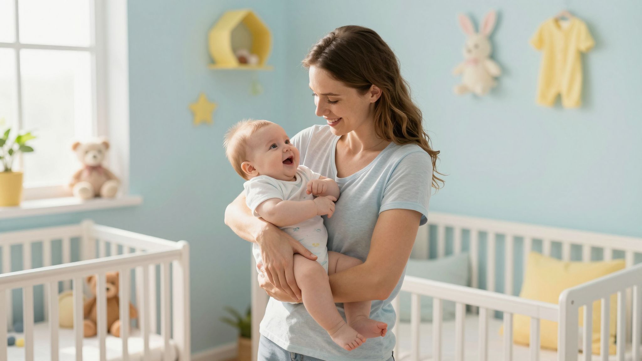 A szeparációs szorongás az első évben kialakuló érzelem.