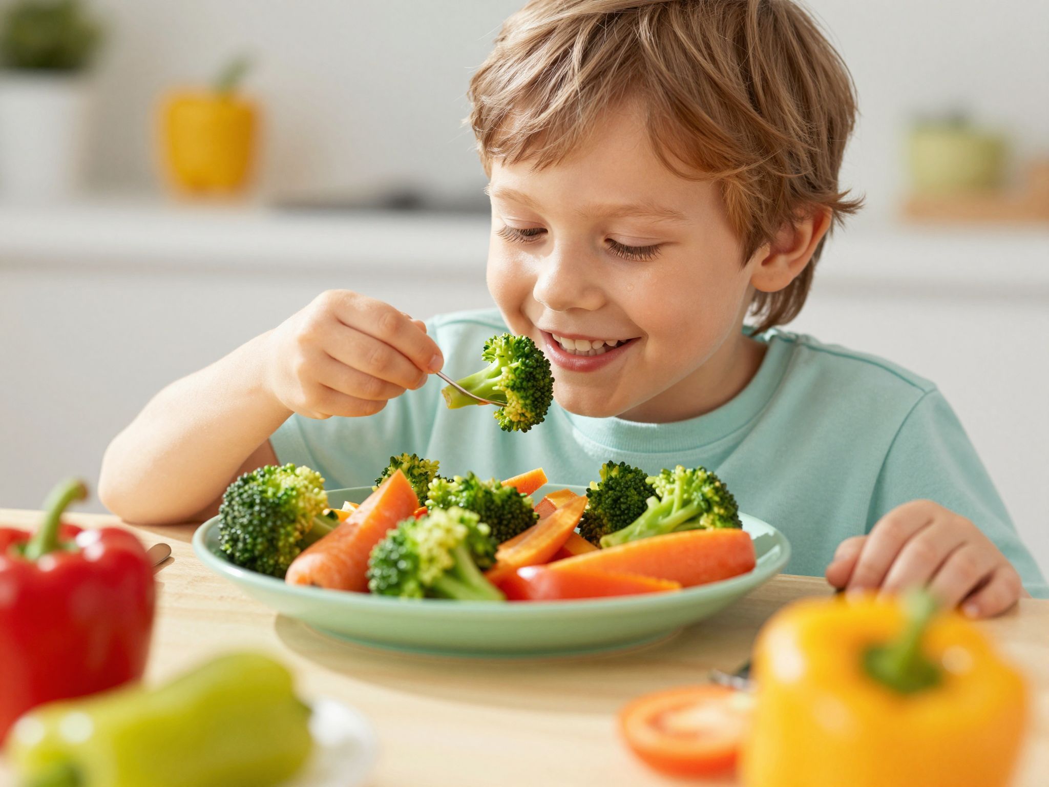 Az időzítés és éhség kulcsszerepet játszik a zöldségevésben.