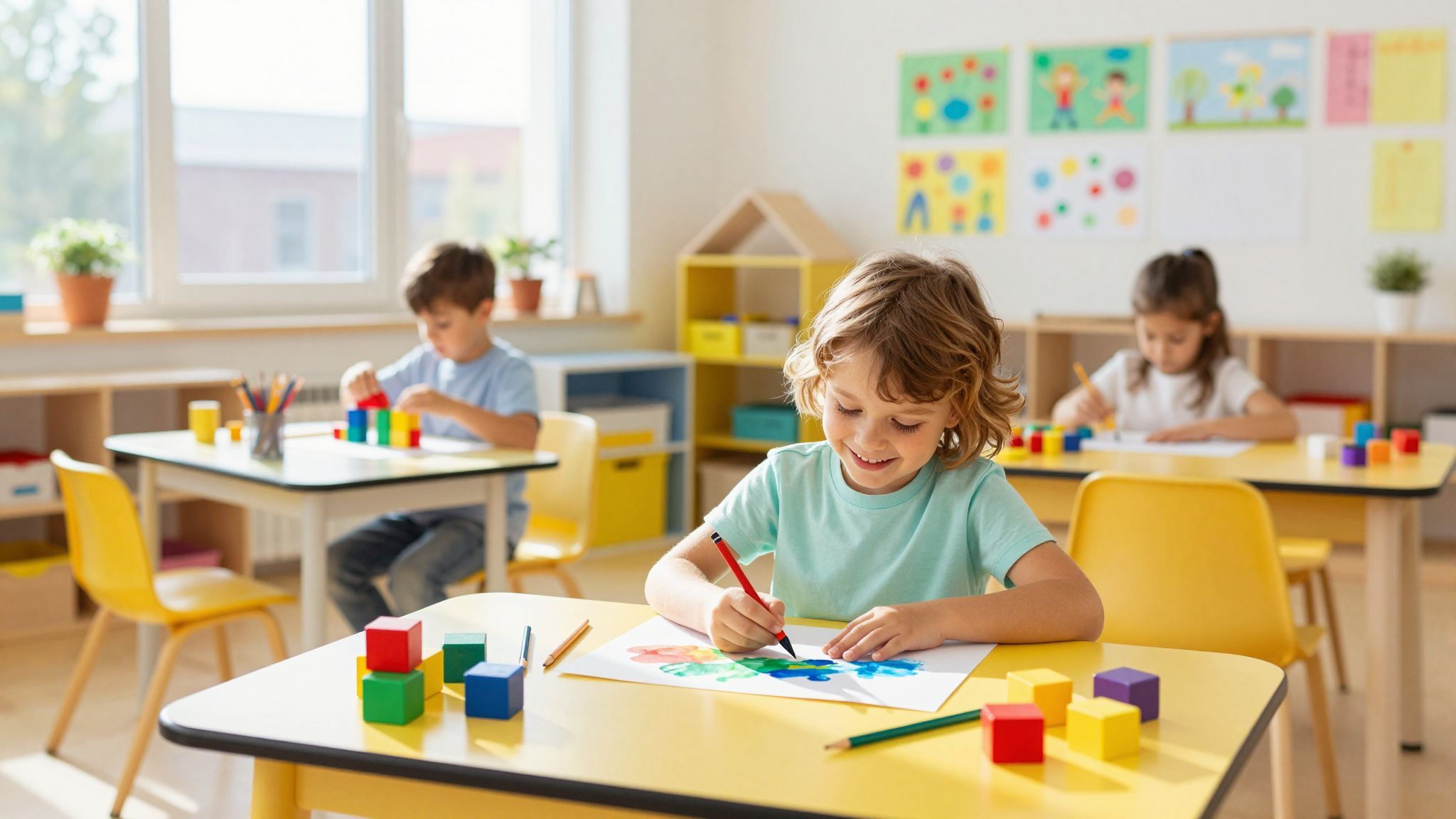 A játék segíti a gyerekek kreatív önkifejezést.