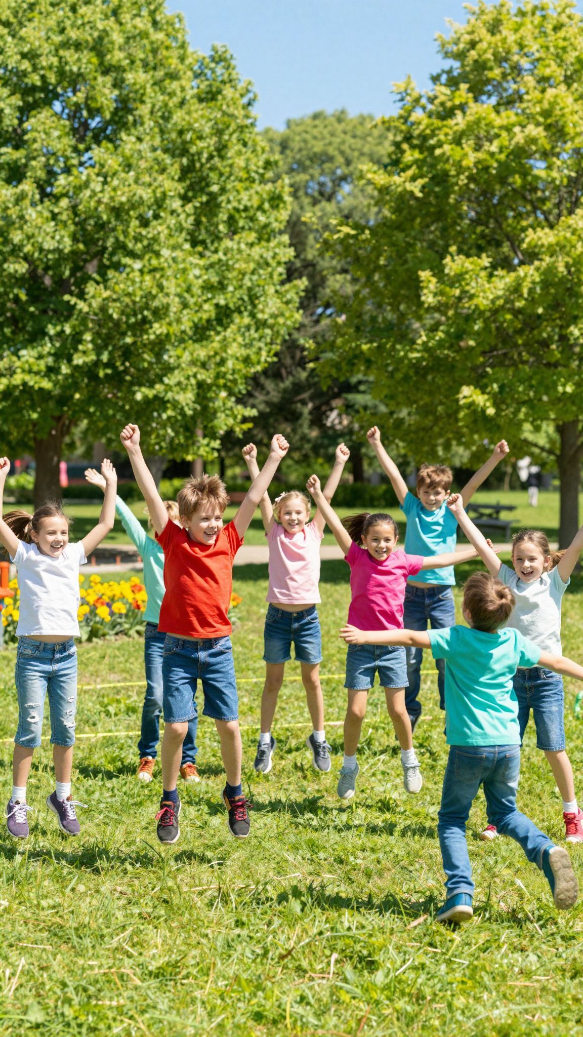 Az ugrálás javítja a gyermekek kognitív fejlődését.