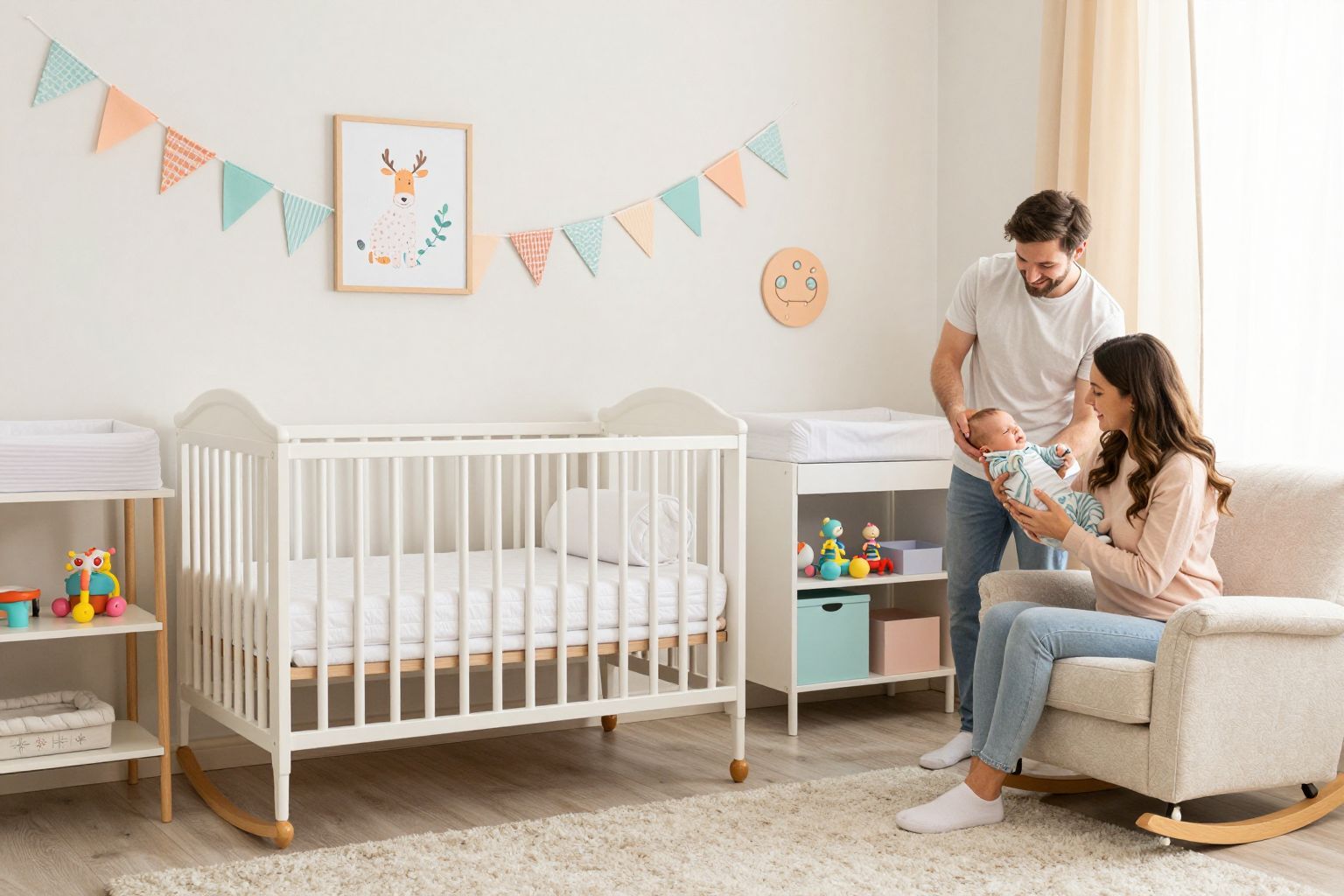 Az újszülött kuckója elősegíti a kötődés és fejlődés folyamatát.