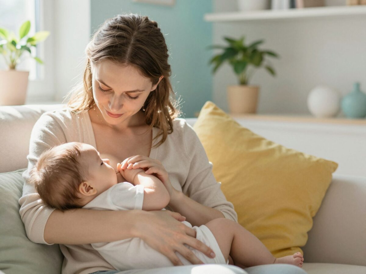 Bizonyított tény: a szoptatott babáknál alacsonyabb a bölcsőhalál kockázata