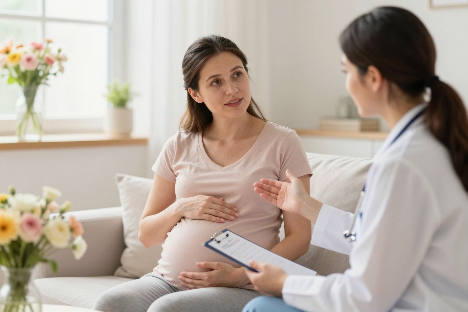 Várandósan kerülni kell a herpesz vírus terjedését.