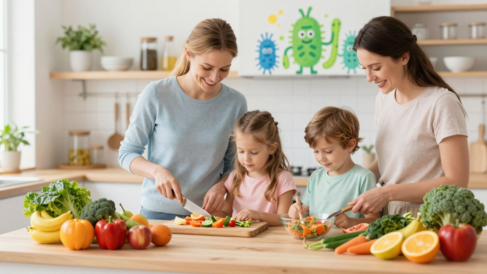 A bélflóra egészsége támogatja az immunrendszer működését.